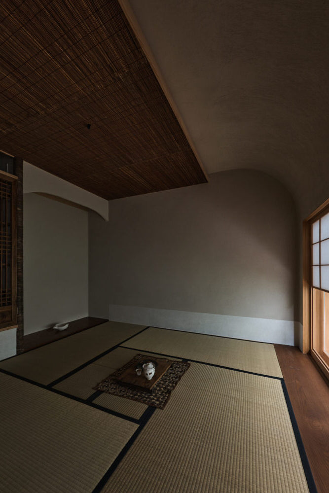 四畳半の茶室
