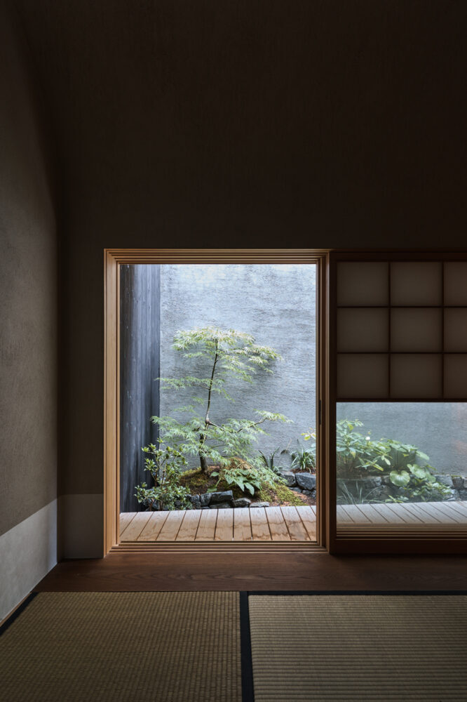 四畳半の茶室